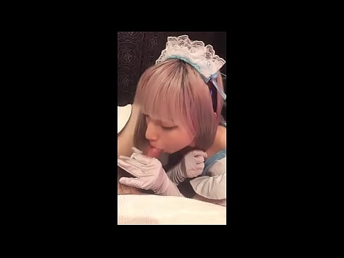 ❤️ Japanesch Idol [mayuka], Franséisch Déngschtmeedchen Kostüm, Deel 1, blowjob a réckelen mat Lotion ❌ Anal Porno bei eis